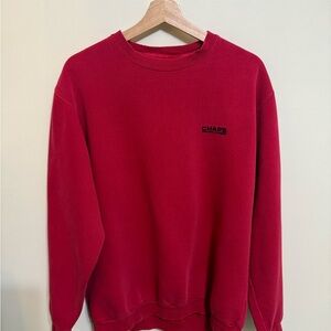 Vintage 90’s Ralph Lauren Chaps Red Crewneck Sweater
